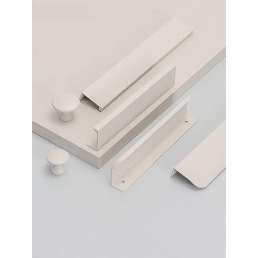 Sakura Cashmere Grey Unsichtbares Griff Schranktürgarderobe Langes U702/705 Minimalistische AIGE-Schublade Griff Pilz einloch-U702 Kaschmirgrau Durchmesser 32 mm