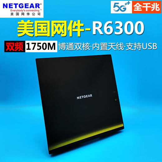 网件（NETGEAR）原装R6300v2路由器双频千兆WiFi家用无线5G电竞穿墙王稳定 R6220全千兆1200M