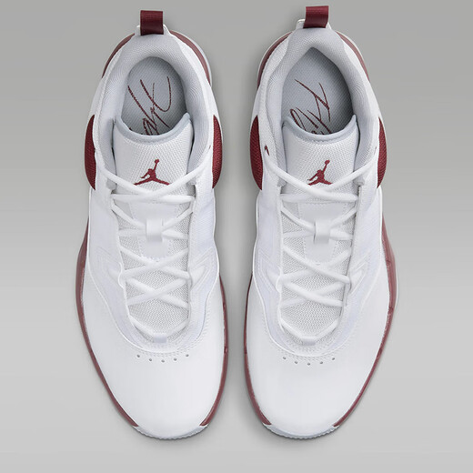 耐克（NIKE）男鞋新款运动鞋 Jordan Stay Loyal 3 复古缓冲耐磨舒适休闲鞋 白红 FB1396-160 标准41/US8