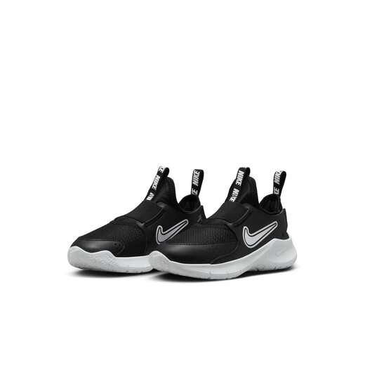 耐克（NIKE）官方男女童FLEX RUNNER 3幼童透气轻便运动鞋软底FN1449 005黑/白 26