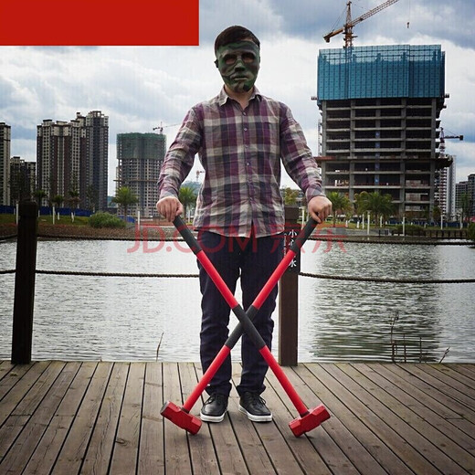 Iron sledge hammer heavy-duty square-head hammer head large wall-breaking tool masonry hammer 16-30 pounds 28p 24 pounds (with handle 9.2 Jin Jin equals 0.5 kg)