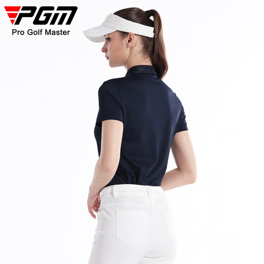 PGM Golf Ropa para mujeres Ropa para mujer Transpirable Camiseta de camiseta de manga corta YF673-Nakura S