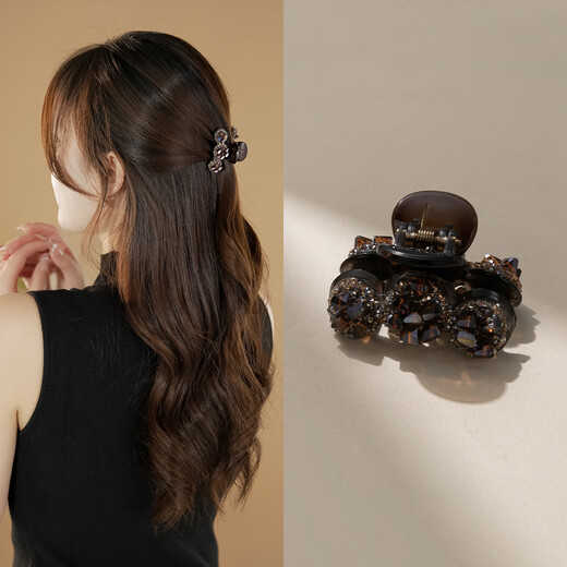 Chimera (CHIMERA) light luxury princess hair clip broken hair bangs clip side clip hairpin headdress hair accessories girl birthday gift