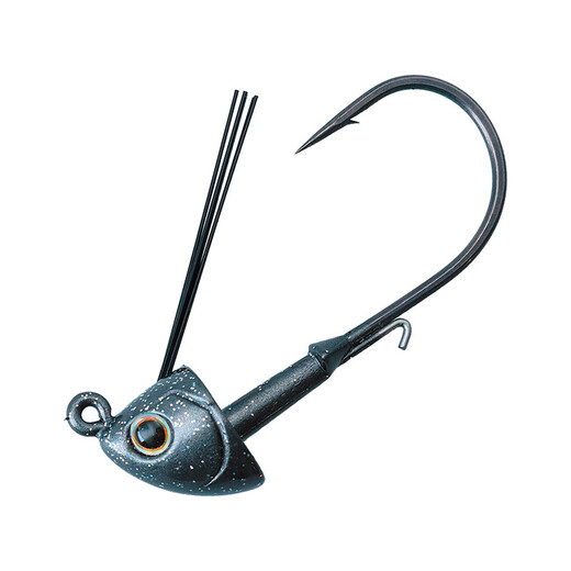 DAIWA BANK HACKER HEAD Lead head hook fishing hook bass fishing accessories fishing gear supplies SOLID BLACK 3/8OZ (10g 2 pieces/bag)