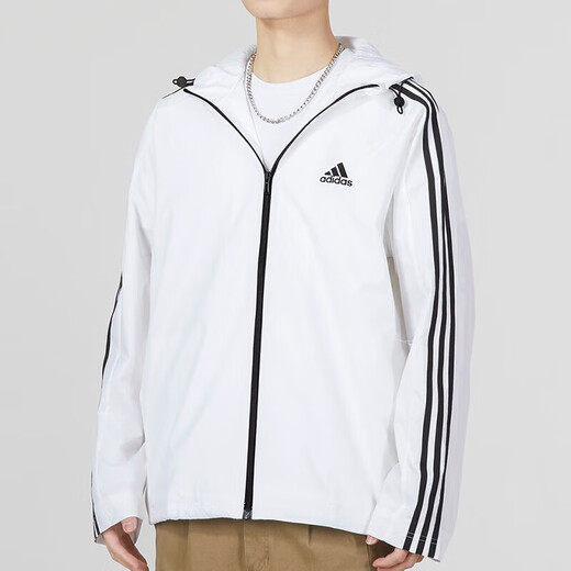 Adidas (adidas) костюм мужчины сотканы спортивной одежды Красивая модная тенденция с тремя полосаты