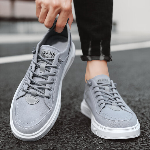 Changxiang huili Summer Men's Chaussures 2025 Nouveaux sports de printemps et loisirs Chaussures plates antidérapantes respirantes et polyvalents chaussures blanches de la mode