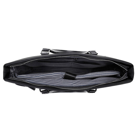 Fadelu Waterproof Waterproof Handbag Men's Briefcase Business Shoulder Messenger Bag Men's 14-inch Casual Computer Cloth Bag Black