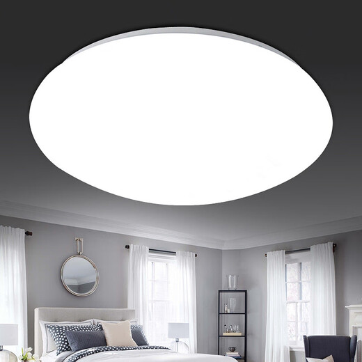 Micro ceiling light LED super bright home living room bedroom kitchen lighting round staircase balcony simple 96 watts 50CM white light super bright
