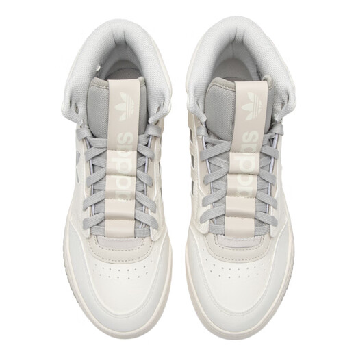 Adidas lässige Schuhe Frauenschuhe 2025 Neue Sommerklee-Turnschuhe vielseitige High-Top-Schuhe IF2694 IF2694 HANYU WHITE GRAY 38.5