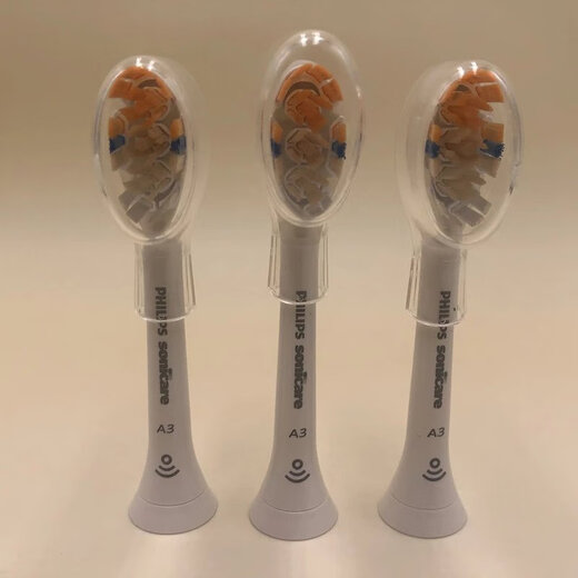 飞利浦HX9093电动牙刷头HX9996尊享系列A3智能高定9901 9903 9912 黑色盒装刷头三只