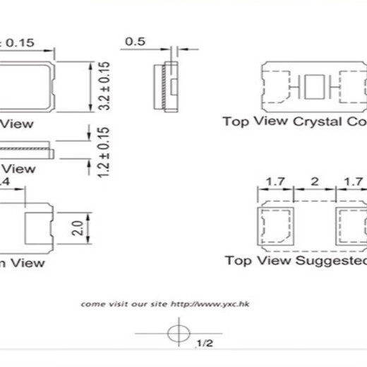 Lanshi Passive Crystal Oscillator SMD Crystal Oscillator 20MHZ-100pcs