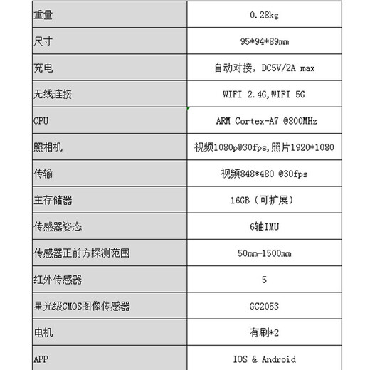 enabot ebo se移动监控摄像头家用宠物监控机器人智能猫咪陪伴wifi联网家庭巡航双向对讲异地恋电子男友 Ebo se版+128G存储卡（约12天回放录像）
