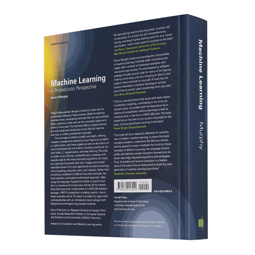 英文原版 Machine Learning 机器学习：从概率的视角分析 Kevin P.Murphy 凯文·墨菲 进口正版 精装