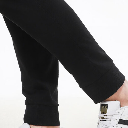 阿迪达斯 （adidas）男装运动套装2025夏季新款跑步训练快干透气短袖T恤收口长裤 GK9226单件长裤  2XL