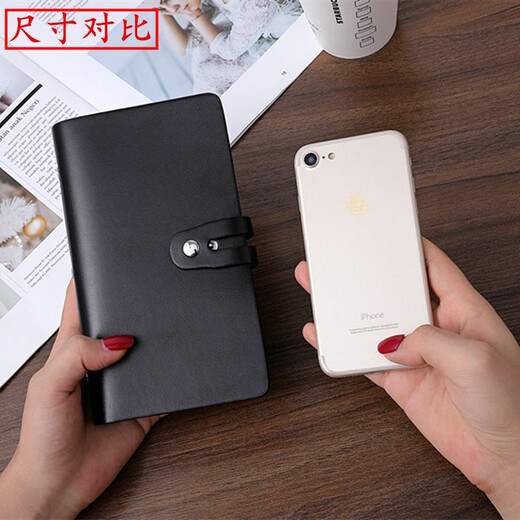 Kingtrip anti-theft brushing anti-magnetic card bag for men and women large capacity, multi-card position business card bag card bag customized shielded NFC card clip 96 card position coffee color