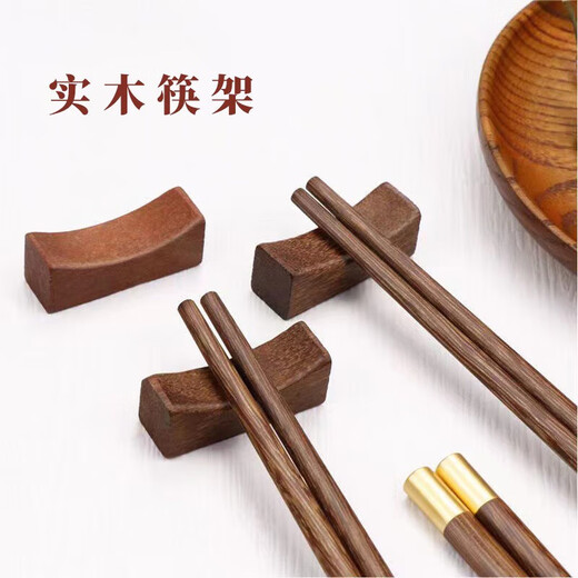 Wilkie Chicken Wing Wood Chopstick Holder Wooden Chopstick Pad Holder Chinese Dining Table Stand for Chopsticks Chopstick Pillow Holder for Male Chopstick Feet Chopstick Seat 10 Pack Chicken Wing Wood Chopstick Holder