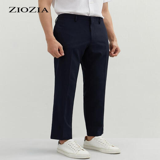 Ziozia [sous réserve de Jiumuwang] [Même style dans le centre commercial] Business Men's Casual Pants Summer Slim Pantal