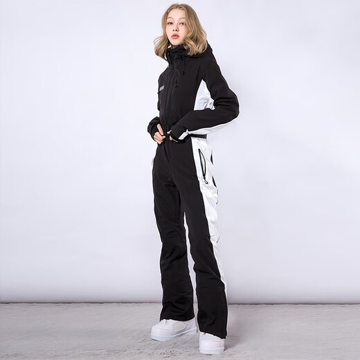 Rawrwar Nouveau costume de ski une pièce double planche à cargais de ski slim de l'hiver pour femmes