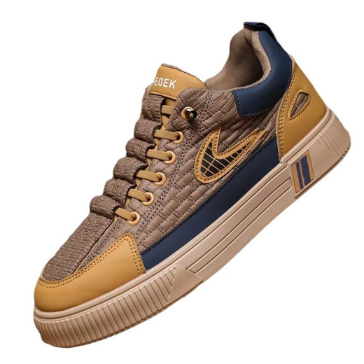 
Changxiang Huili men's shoes in summer new versatile sports and casual board shoes for men with one foot black leather shoes soft sole waterproof work shoes FH Longhao- 9916 black orange 42