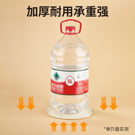 Blue natural disposable tableware plate large 8-inch 40-pack sugar cane pulp biodegradable paper plate picnic camping