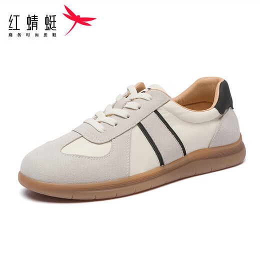 Red Dragonfly Frühling und Herbst Frauenschuhe Retro Ethische Trainingschuhe Vielseitige Freizeitpatchschuhe WCB14225 Meter/Schwarz 38