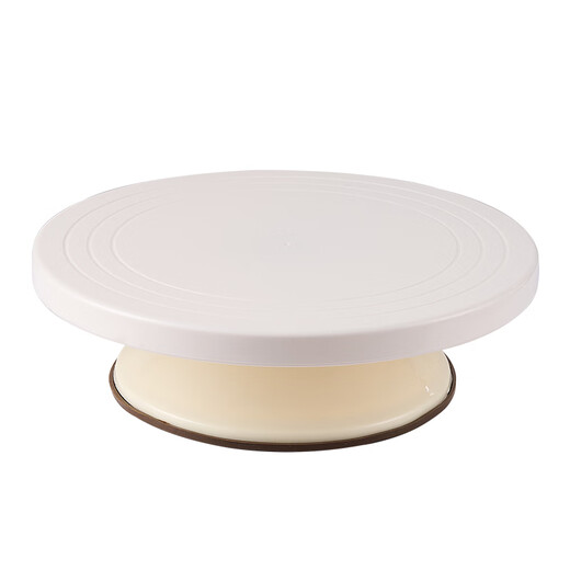 Jackino birthday cake decorating turntable DIY baking tools household baking mold white cake turntable 10 inches