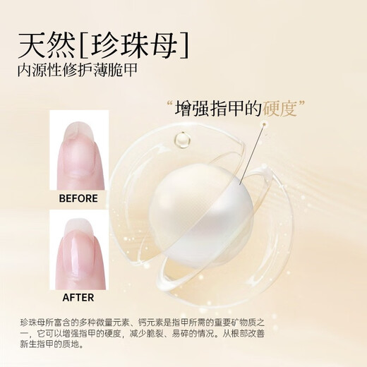 CandyMoyo healthy non-toxic nail polish no-bake quick-drying nail polish water-based non-tearable long-lasting hand and foot manicure nude color pearl essence nail base oil