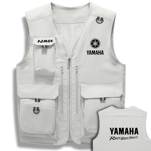 Huili's riding vest motorcycle motorcycle reflective vest modified Mercedes-Benz and BMW work clothes safety work clothes printing customization black BMW logo1 M110125Jin Jin equals 0.5 kg