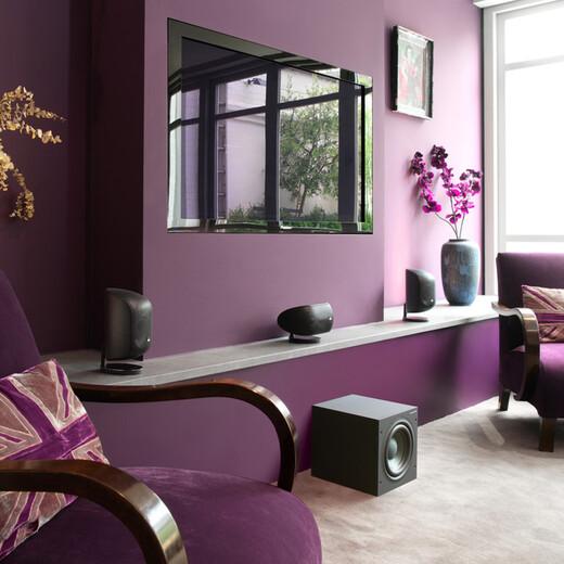 B&W Baohua Wei Jian MT-50+NR1510 amplifier home theater 5.1 speaker set satellite ceiling theater HIFI audio supports ceiling black