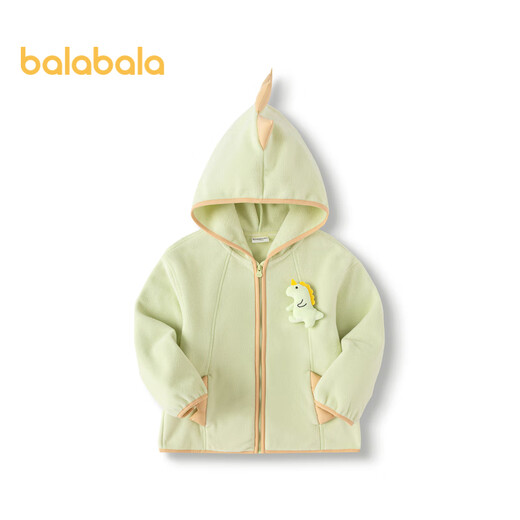 Balabala Children's Clothes Children's Jackets Boys Baby Polar Fleece Girls Autumn Clothes Dinosaur Style Cute and Trendy 208324105212