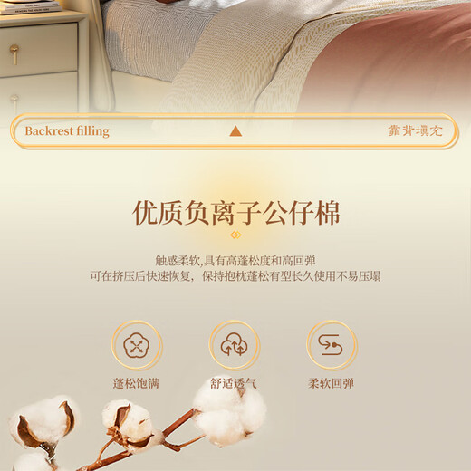 Shanglin Chuntian Einfaches Hängsbett Haupt- und Sekundärschlafzimmer Weiches Beutel Doppelbett Kiefern Holz Bettbrett Einzelbett 9902-01