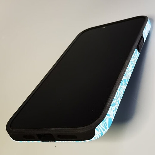 meskins 适用苹果iPhone16手机壳创意保护壳全彩双层防摔磨砂双层硅胶软硬壳支持来图定制莫兰迪蓝色新款 【亲肤手感双层壳】829 iPhone14promax