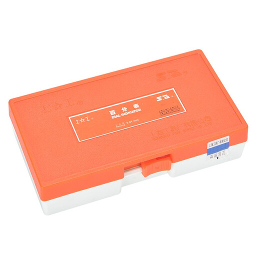 Shanggong mechanical dial indicator 0-5mm, surface diameter 60mm, level 1 white, graduation value 0.01, indicator pointer table BG1-05-60