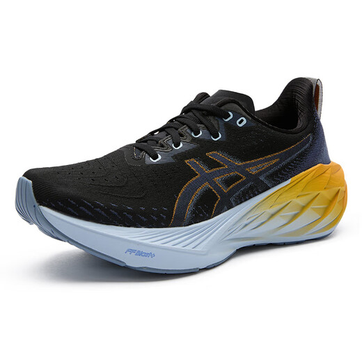 ASICS亚瑟士男子跑鞋NOVABLAST 4缓震运动鞋舒适厚底跑步鞋 1011B693-001 42