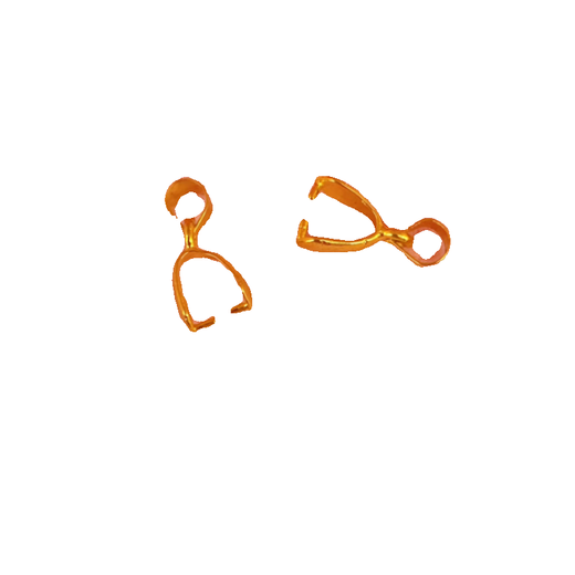 Fat Donglai's same jade pendant buckle 18k gold 18K gold buckle melon seeds diy handmade jewelry gold pendant buckle Buddha Ruyi buckle