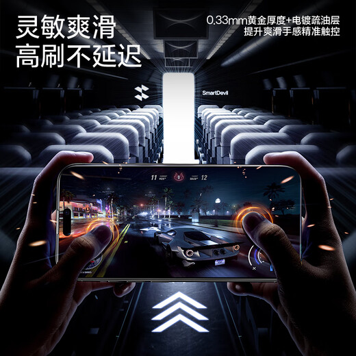 Flash Magic es adecuado para Apple 16/15 Película templada iPhone16 Película móvil Película a prueba de polvo y cobertura de pantalla completa a prueba de otoño Anti-Fingerprint Ultra-Dino Ventana Gran
