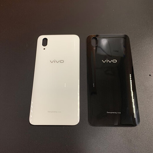 Yingtang vivox21 mobile phone back cover original x21a glass back shell x21ud battery cover x21ia original outer back shell screen x21/21a (Charming Night Purple) rear fingerprint version