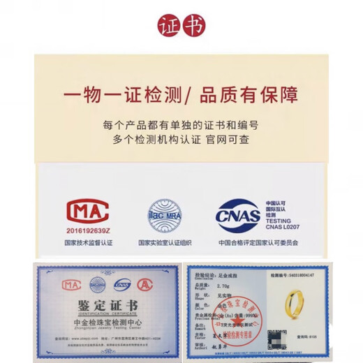 Fat Donglai same style 18k gold ring men's gold store same style gold women's ring live mouth 9999 gold couple glossy meteor shower ring (buy one + one)