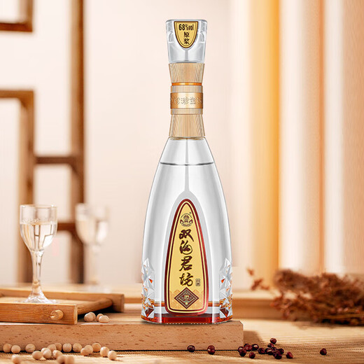Shuanggou Zhenbaofang Junfang 52 Grad (1000 ml+50 ml) Doppelflaschen Starker Duft Weißwein 52 Grad 1050 ml 2 Flaschen