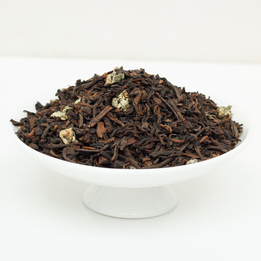 猴王牌茶叶普洱熟普荷香熟普陈皮普洱共100g*2袋装口粮茶