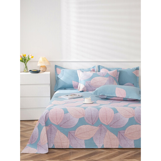 Honey queen cotton sheets old coarse cloth single piece thickened dormitory single quilt tatami big kang single linen canvas milky white sinus first opening 0.9 meter bed with 120-230cm single piece