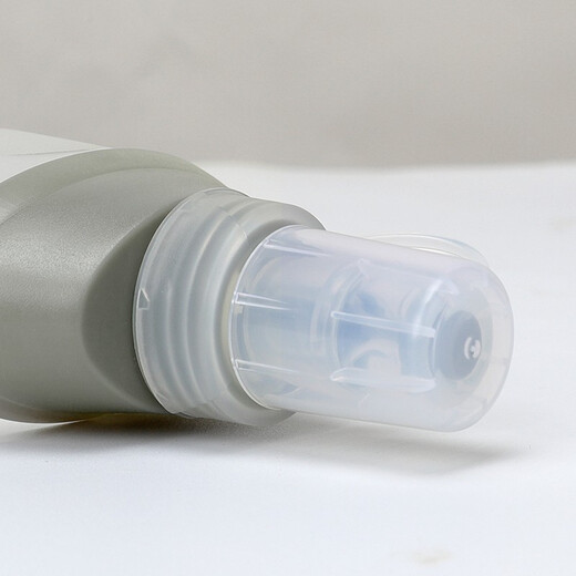 INOXTO sports fitness cycling running mountain climbing multi-purpose water bottle portable water bottle 450ml silver gray soft water bottle