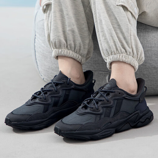 ADIDAS阿迪达斯三叶草男鞋女鞋秋季新款运动鞋OZWEEGO潮流休闲鞋老爹鞋 GY9926黑色 36