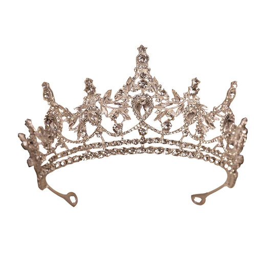 Chenru Birthday Crown Adult 18-year-old Crown Gift Bridal Tiara Princess Attractive High-end Hairband Wedding Dress Three-piece Set