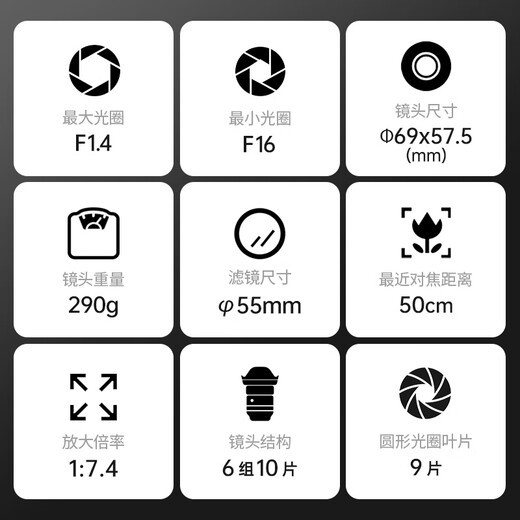 SIGMA 56mm F1.4 DC DN Contemporary half-frame large aperture fixed focus lens portrait close-up (Canon RF mount)