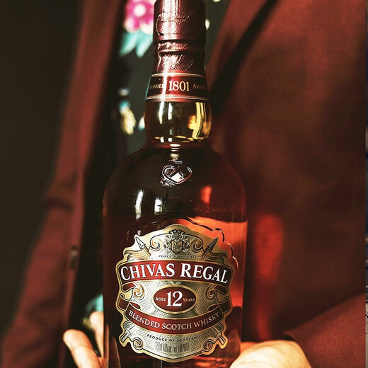 Chivas Regal 12-jähriger Whisky aus Chivas Original importiert Wein, Spirit Alkohol, Alkohol, One Size UK, Single Flasche, 1l