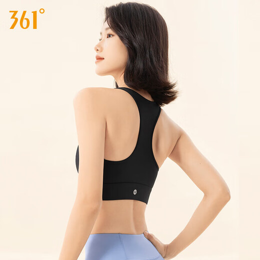 361 sports underwear women's front zipper shock-proof gathering fitness running yoga anti-sagging bra