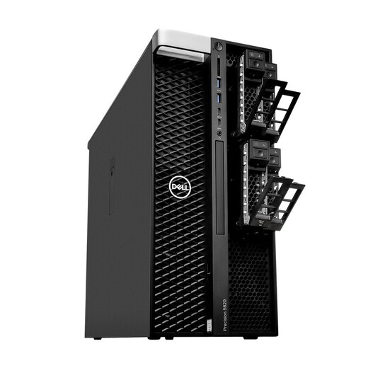 
DELL Dell T5820 second-hand graphics workstation desktop computer Xeon 14 core 3D modeling video clip M.2 solid state server host 95 new-i9-9900X-32G-512G-8G