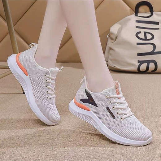 Hongxing Marke gebrochene Frauenschuhe mit gebrochener Größe 2025 Frühlings- und Sommerweiche alleinige Sportschuhe für Schüler der Mittelschule Leichte Frauen-Laufschuhe G-H831 Purple 35
