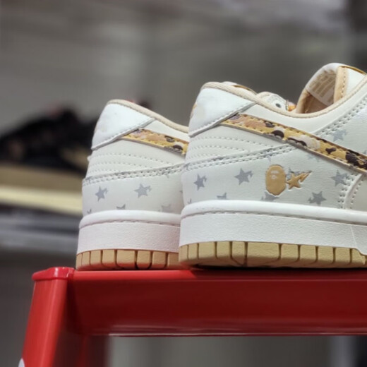IRTMDunk Low 猿人潮牌联名迷彩 男女低帮休闲运动板鞋 DQ1098-352 DQ1098-352白灰 迷彩 36